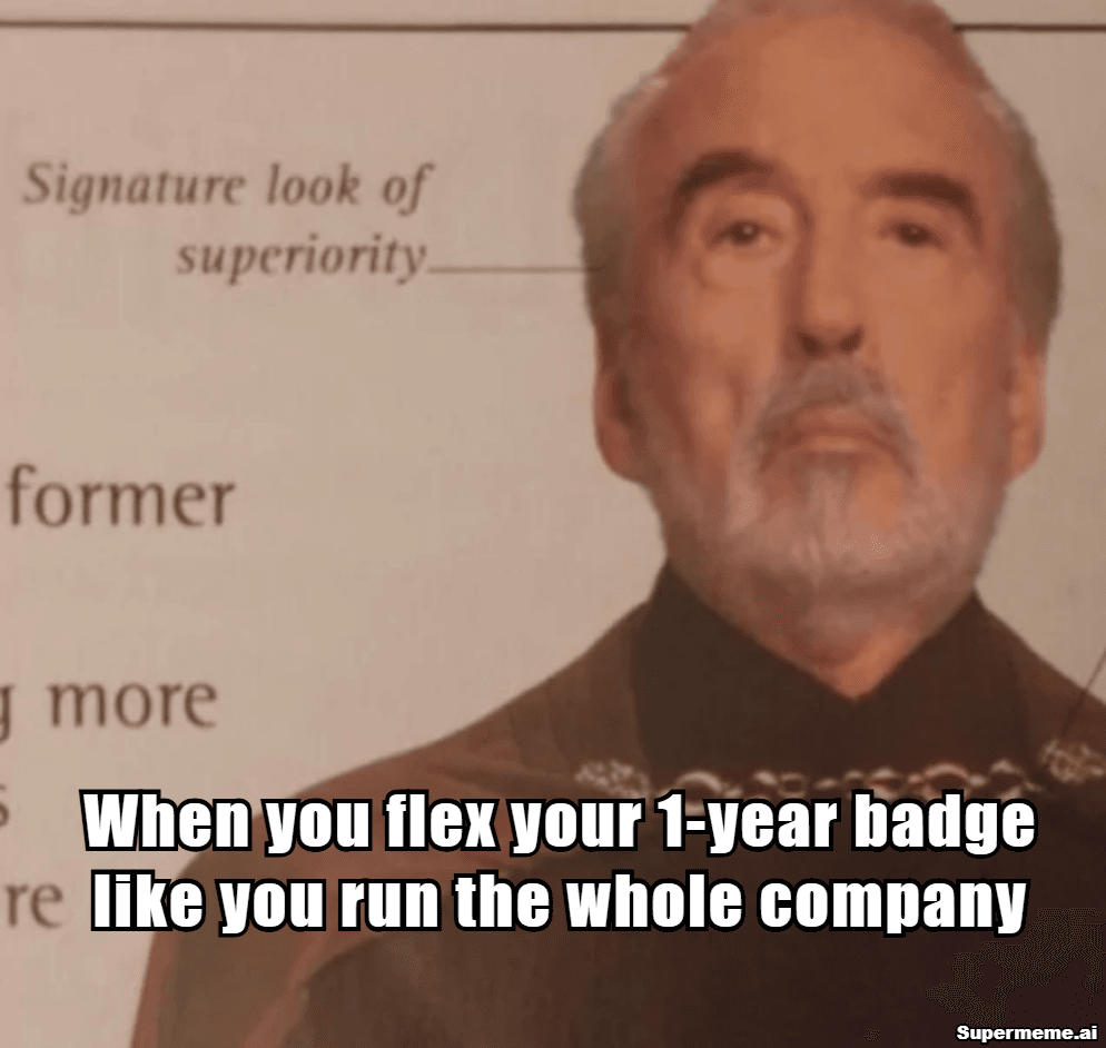 1 Year Work Anniversary Memes 2