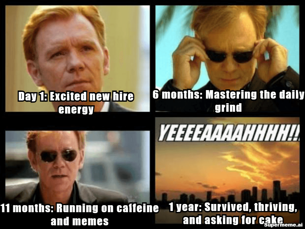 1 Year Work Anniversary Memes 8