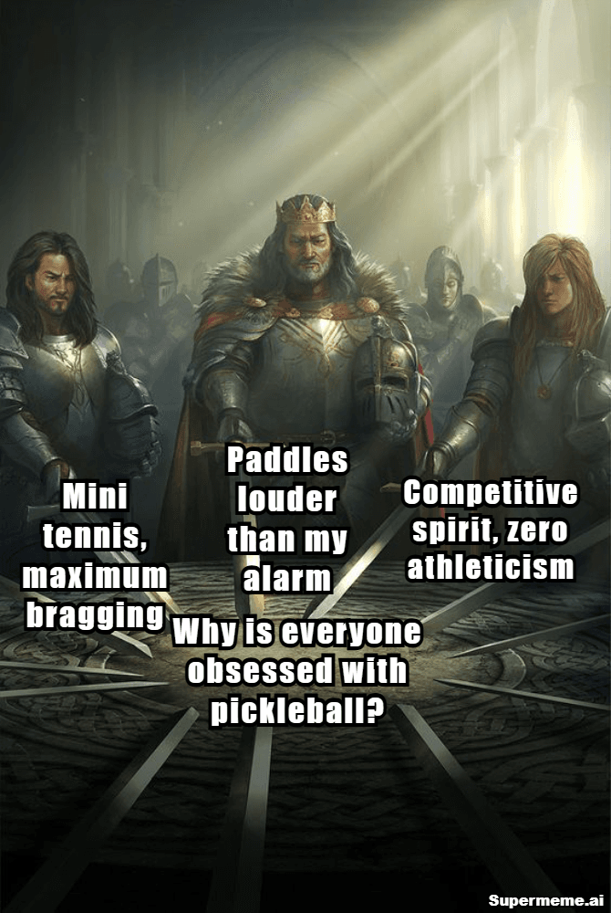 funny pickleball memes 9