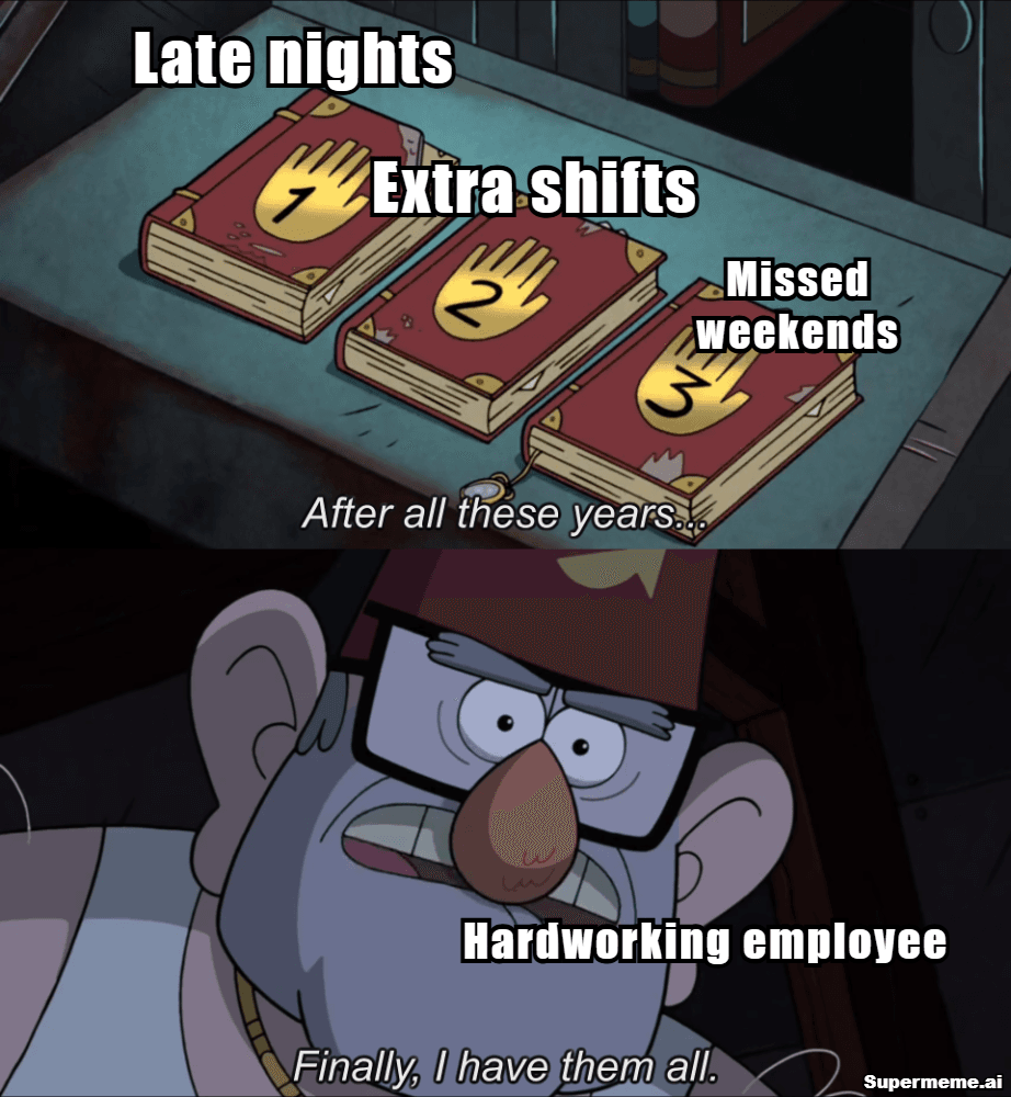 Hard Work Memes 8