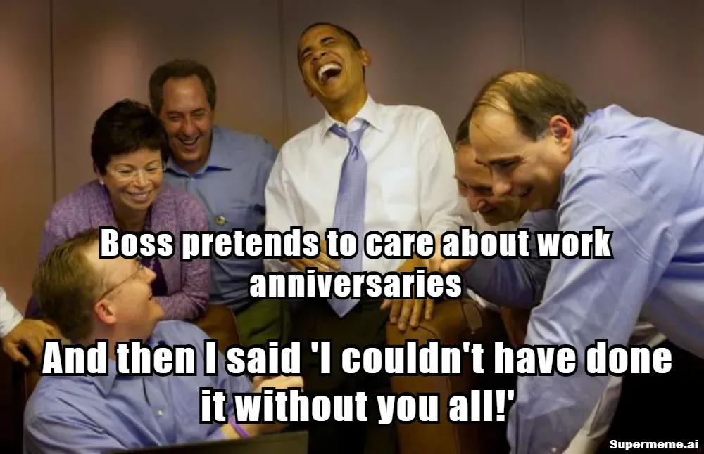 10+ Funniest Work Anniversary Memes for a Colleague [2025]