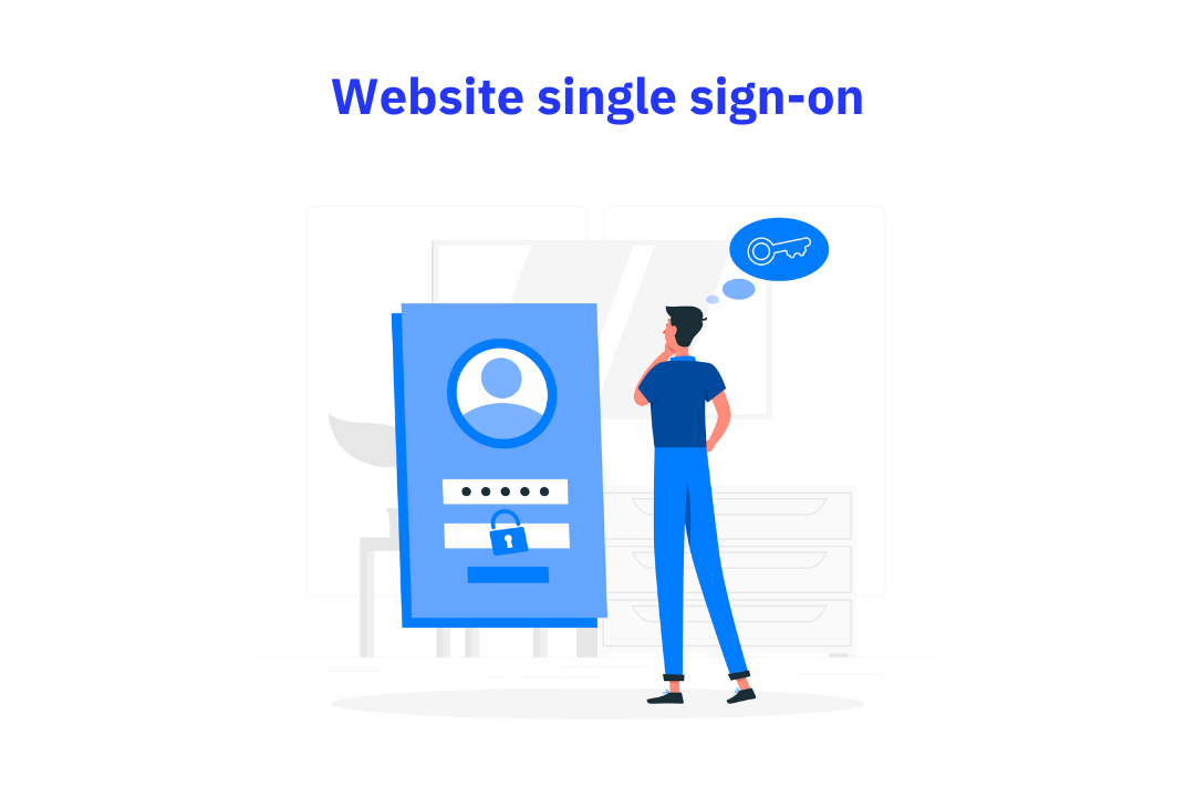 Using website single sign-on to collect first-party data