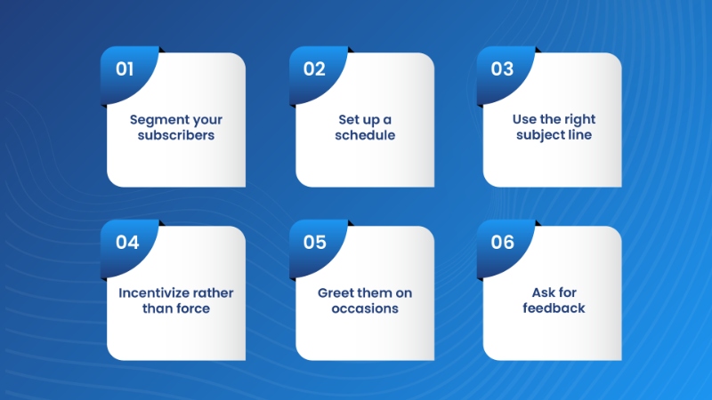 Customer re-engagement strategies