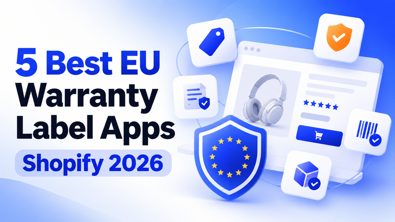 5 Best EU Warranty Label Apps for Shopify (2026)