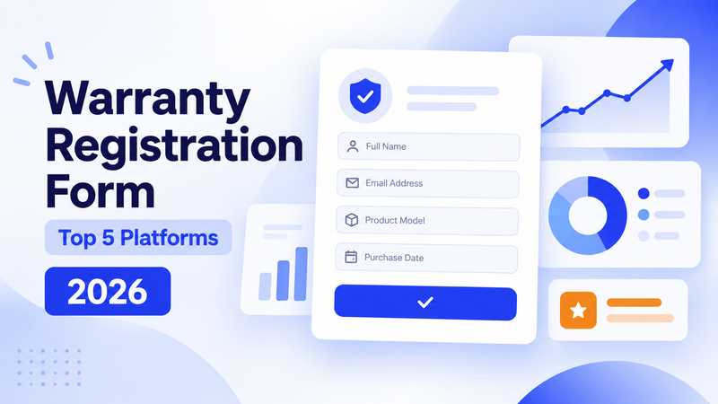 5 Best Warranty Registration Form Platforms With Built-In Analytics (2026)