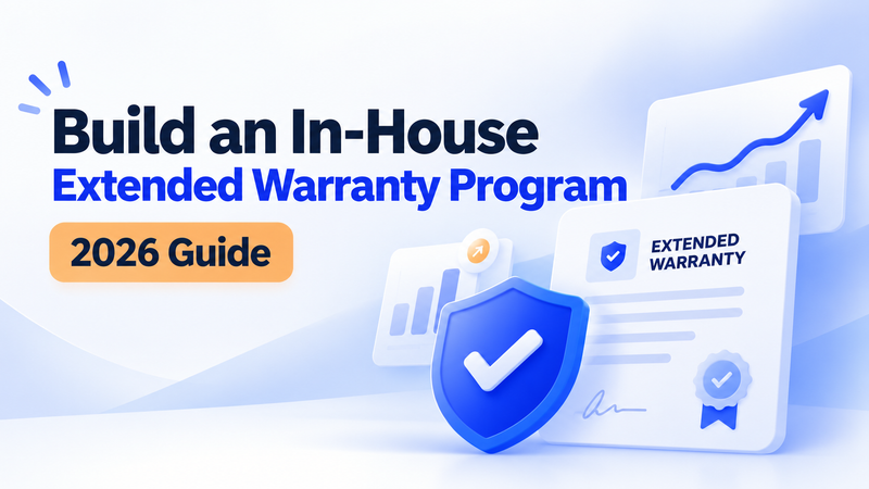 How to Build an In-House Extended Warranty Program (2026)