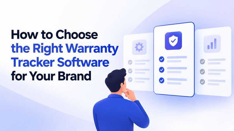 Person comparing warranty tracker software options and selecting the most suitable platform.