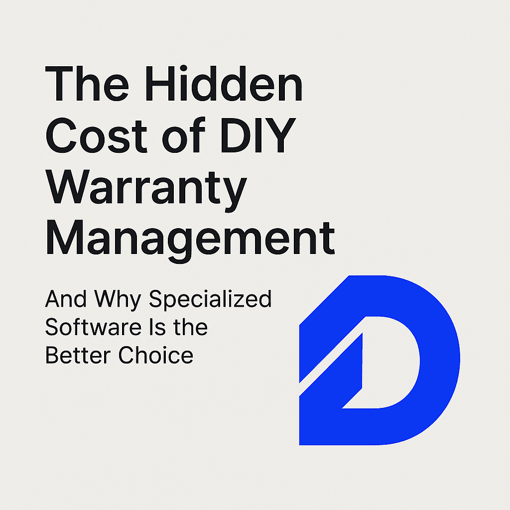 DIY Warranty Management Software