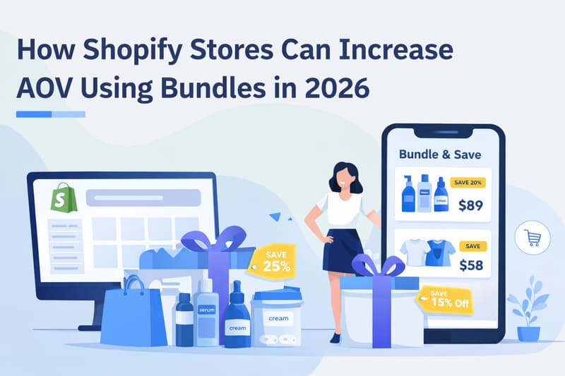 How Shopify Stores Can Increase AOV Using Bundles in 2026