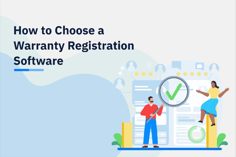 Two people reviewing large checklist with magnifying glass