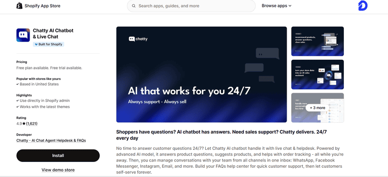 chatty-shopify