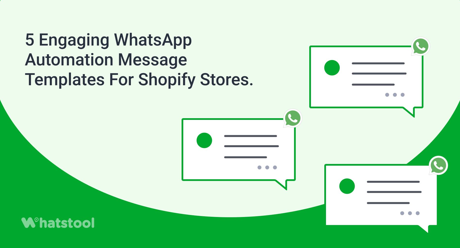5 Engaging WhatsApp Automation Message Templates For Shopify Stores