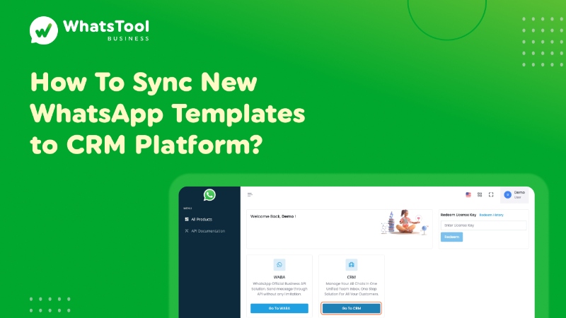 How To Sync New WhatsApp Templates to CRM Platform?