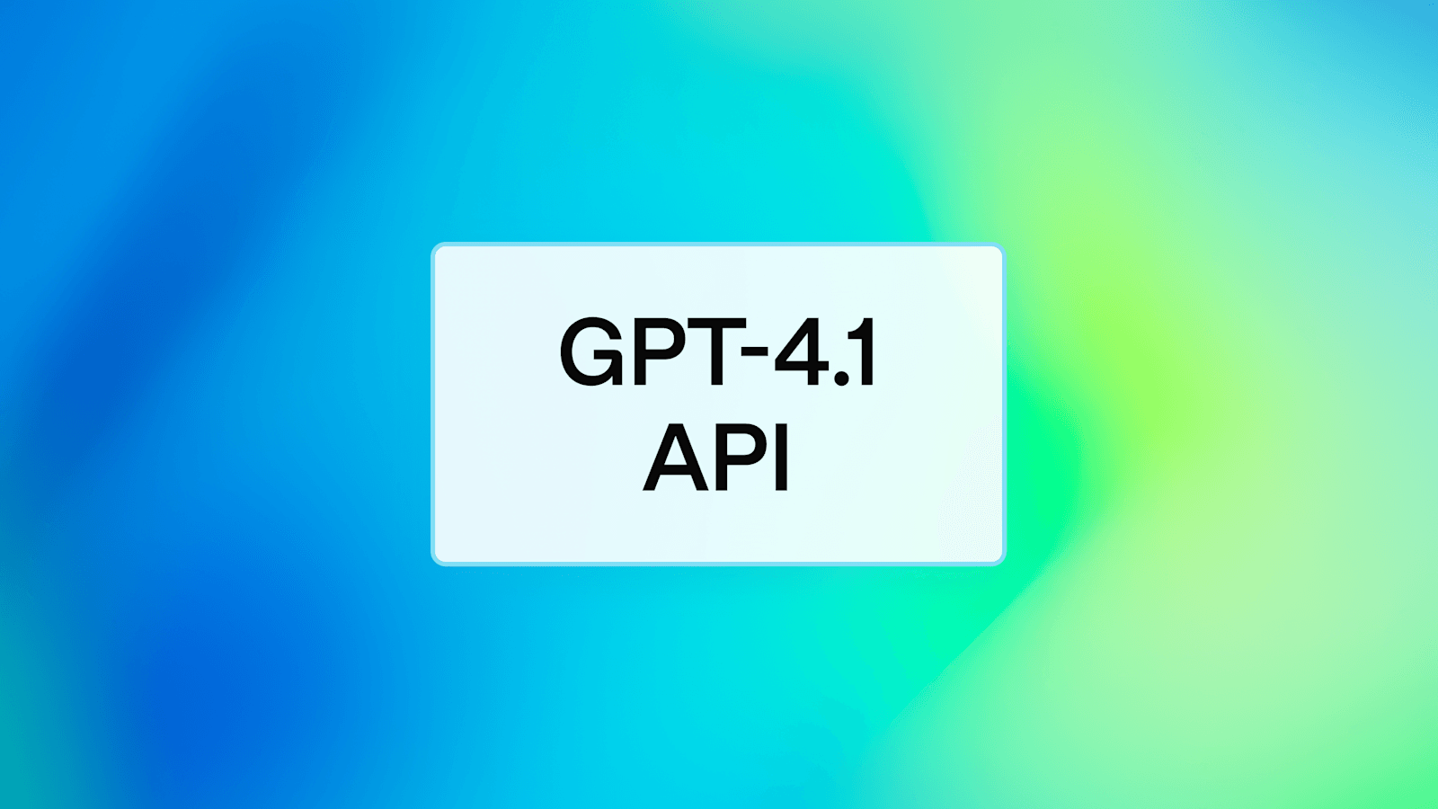 GPT 4.1 