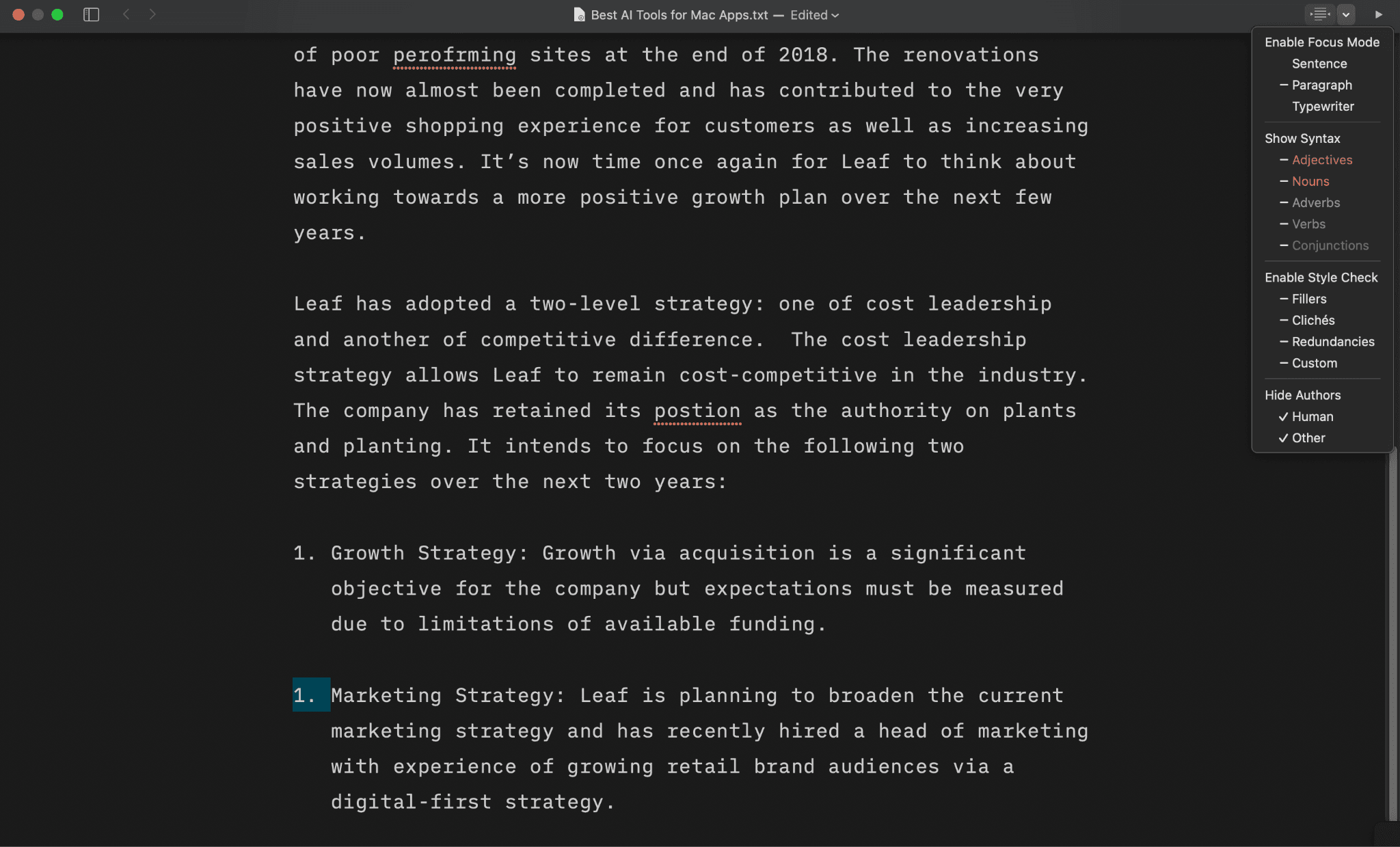 Best Writing Apps for Mac