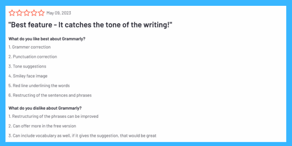Grammarly Reviews