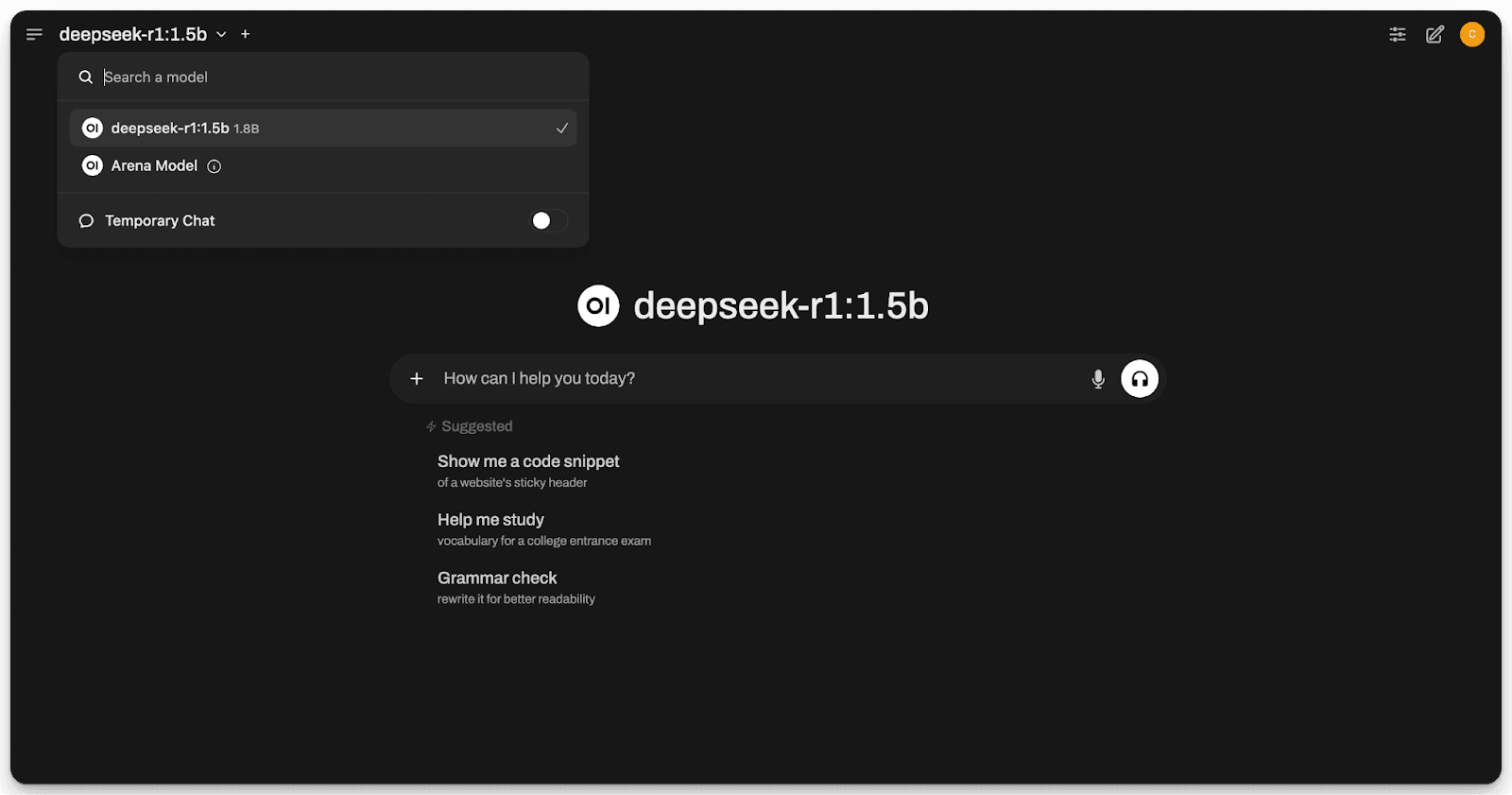 How to run DeepSeek R1