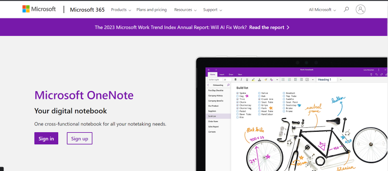 Microsoft OneNote
