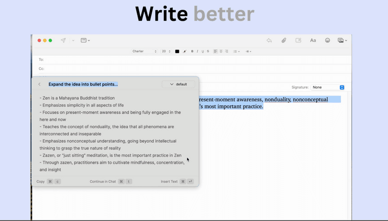 Elephas for Content creators and writers 