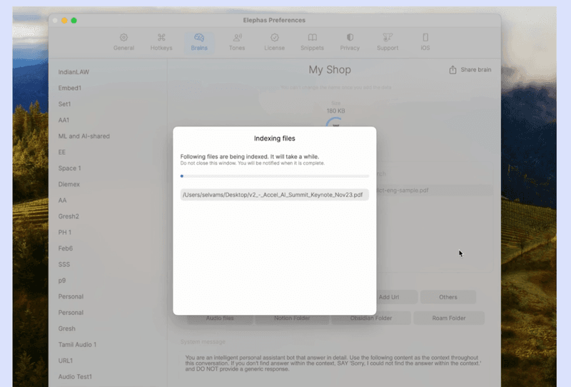 Elephas for Students & Researchers: