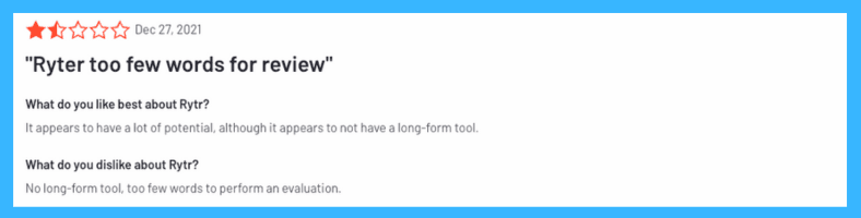 Rytr Reviews 