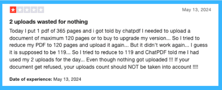 ChatPDF Reviews 