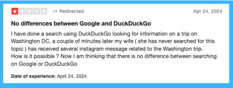 Duck Duck Go Reviews 