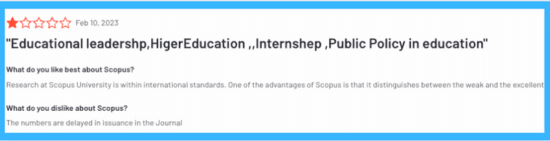 Scopus Reviews