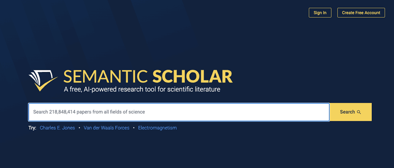 Semantic Scholar 