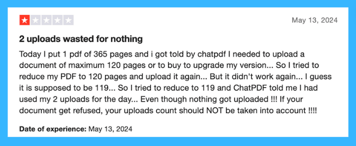 ChatPDF Reviews 