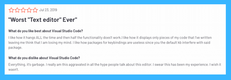 Visual Studio Code Reviews 