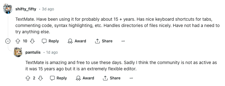 Redditors opnion on the best Email Clients for the Mac