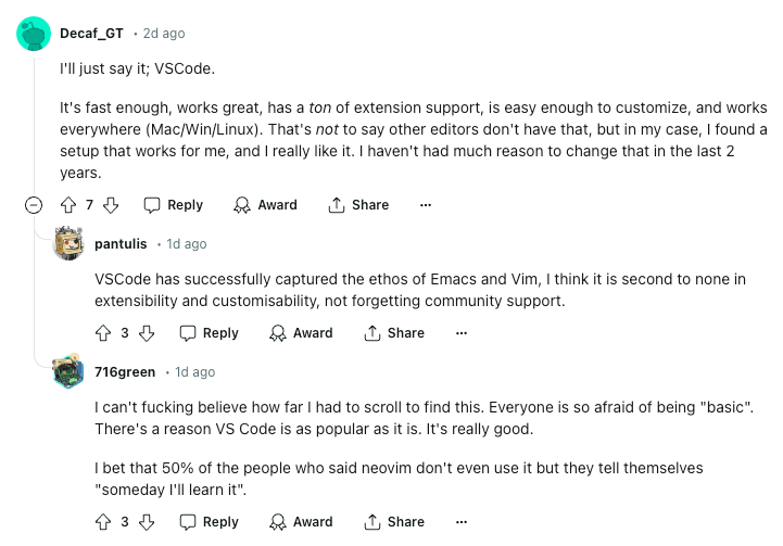 Redditors opnion on the best Email Clients for the Mac