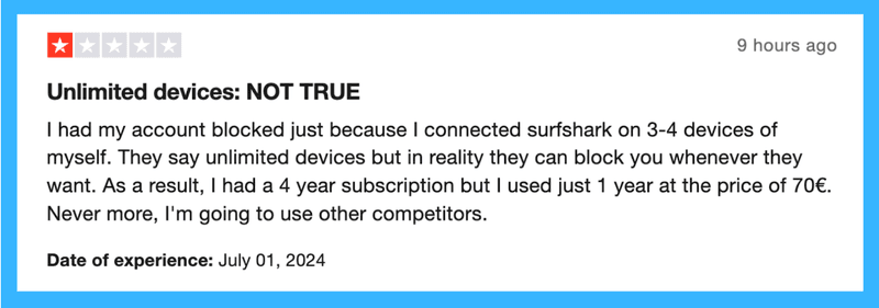 Surfshark VPN Reviews