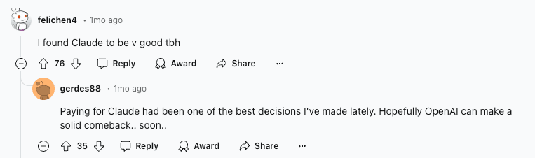 Claude vs ChatGPT vs Gemini