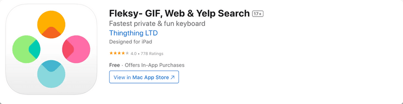 Fleksy Keyboard App
