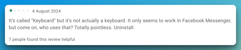 GIF Keyboard Reviews