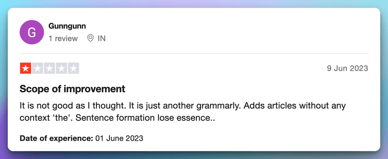 Paperpal Customer Reviews 