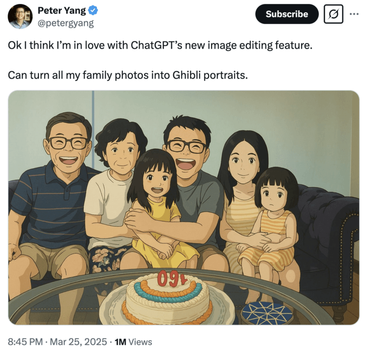 ChatGPT Ghibil studio style images 