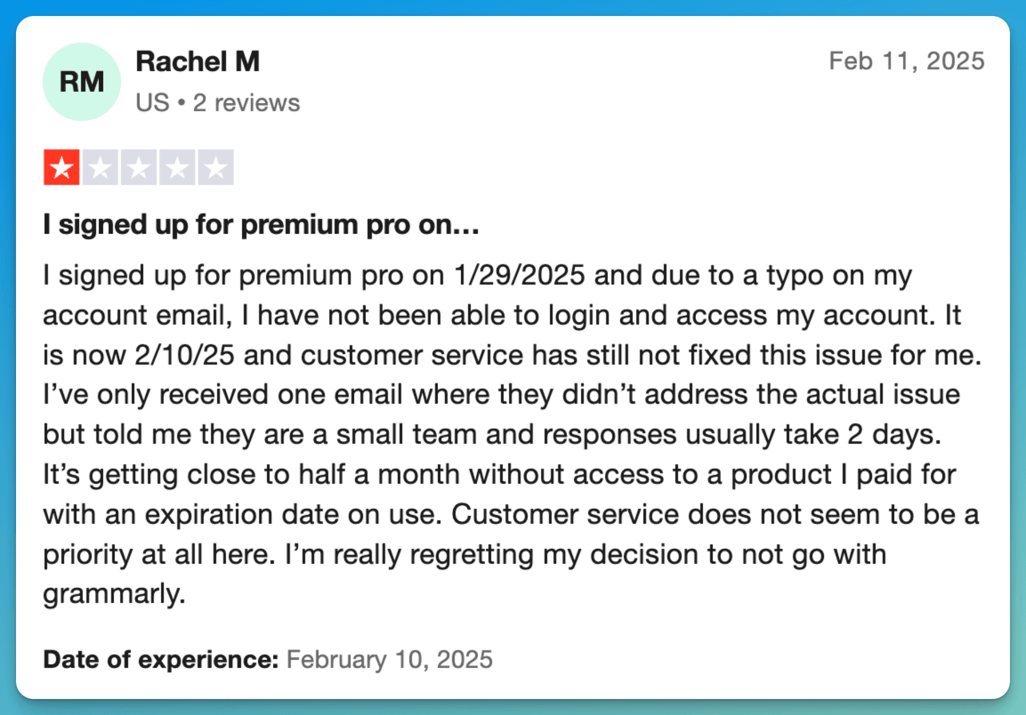 Grammarly Alternatives Customer Reviews 
