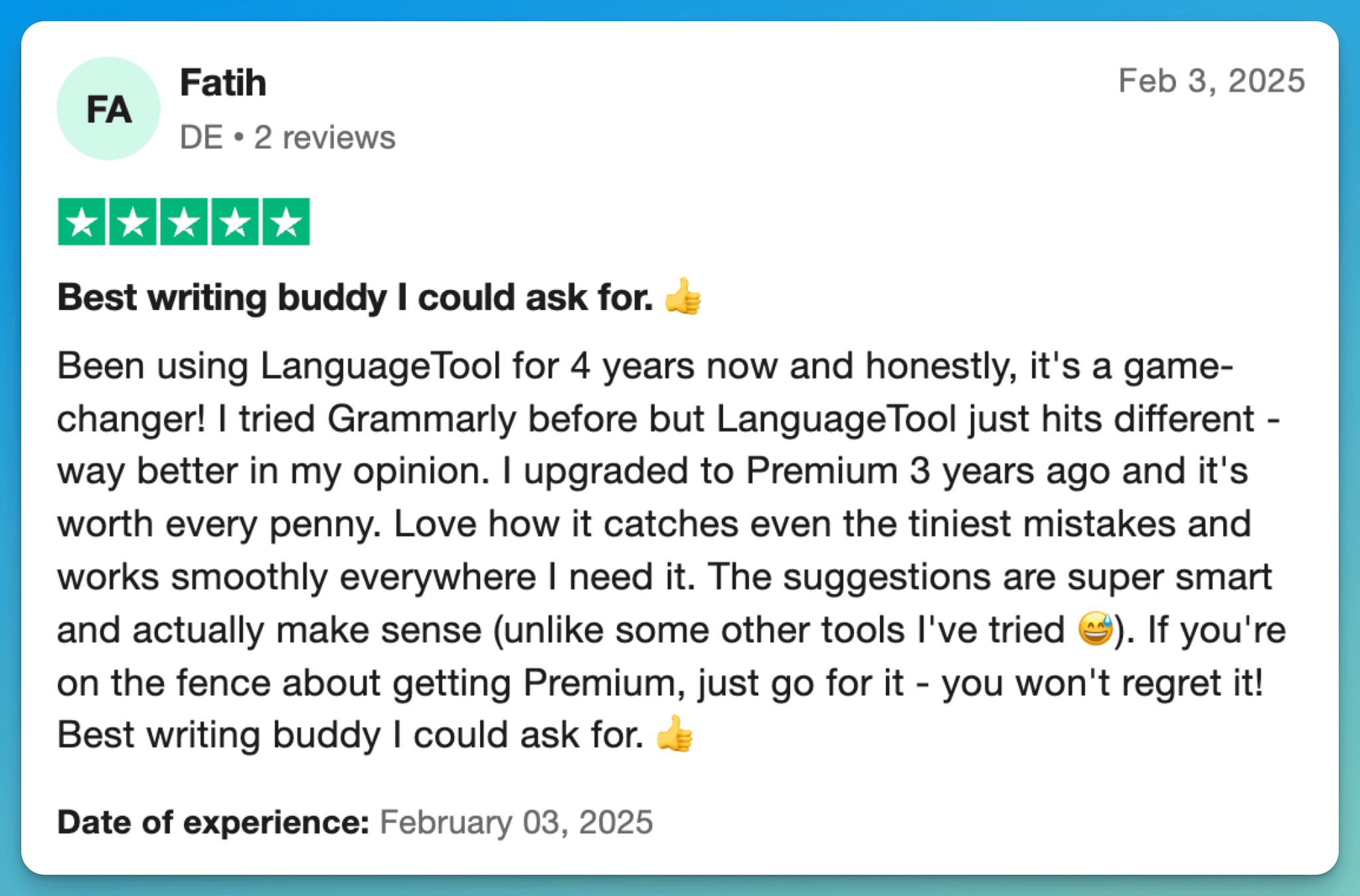 Grammarly Alternatives Customer Reviews 