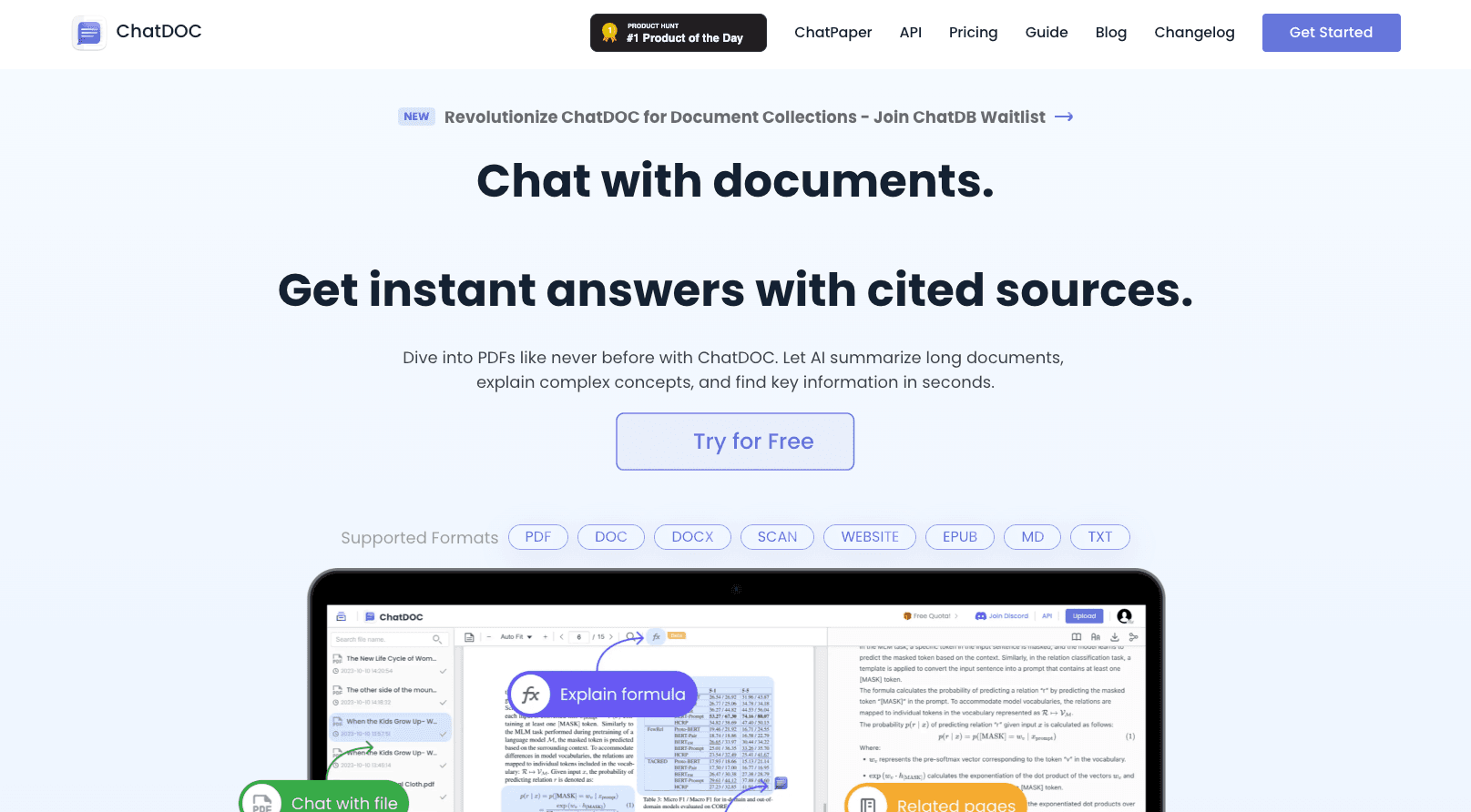 Best ChatPDF Alternatives
