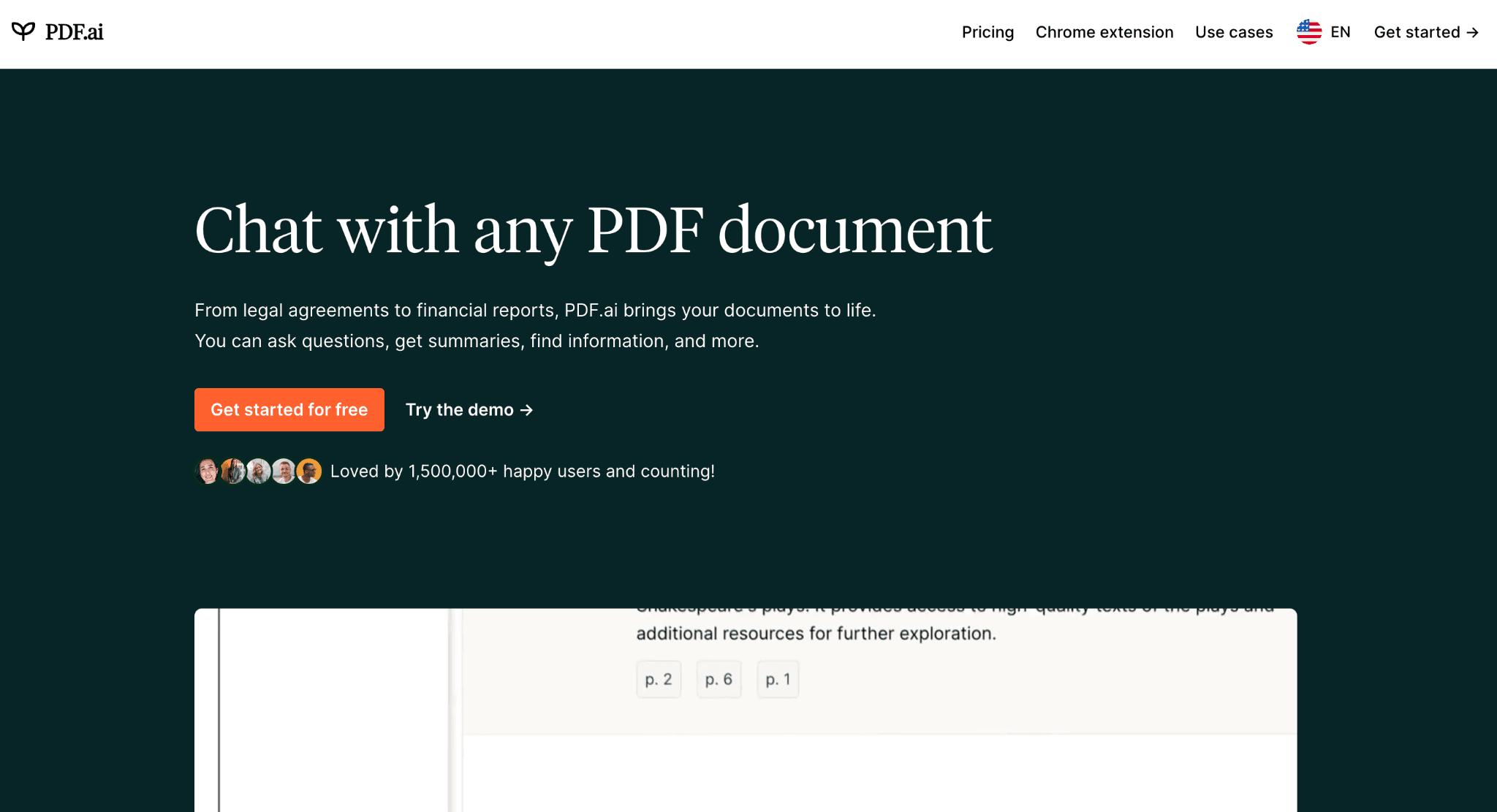 Best ChatPDF Alternatives