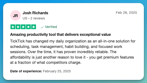 Best Productivity Apps for ADHD customer reviews
