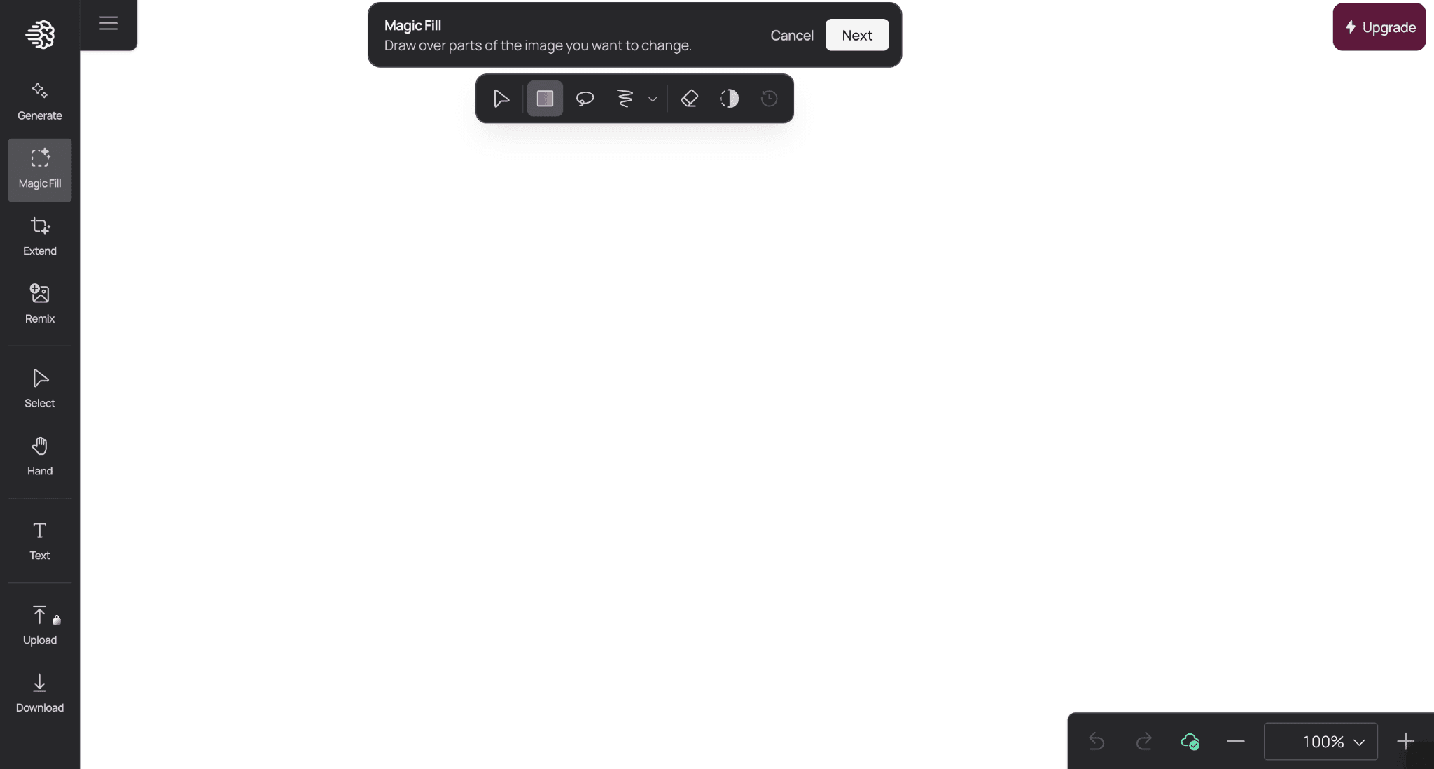 Ideogram canvas feature