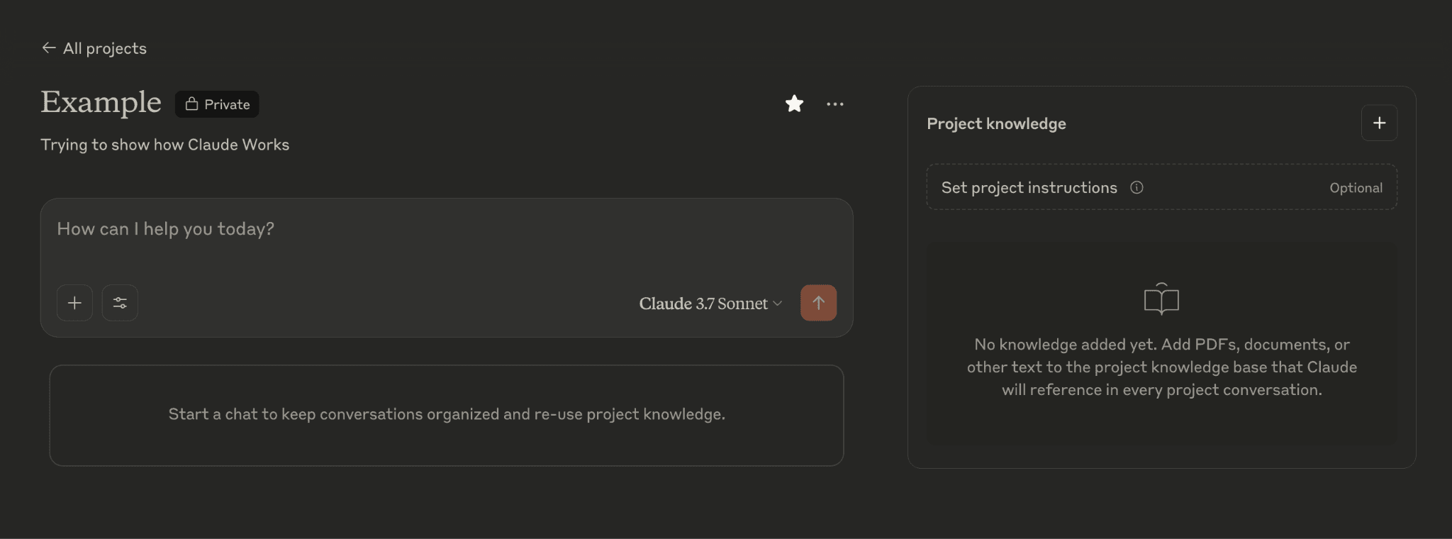 What are Claude Projects