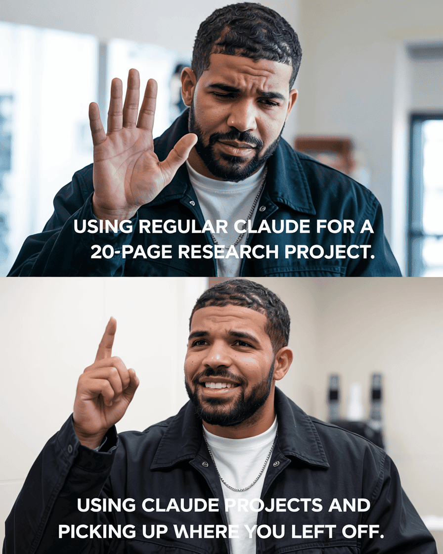 Claude Chat vs Claude Projects