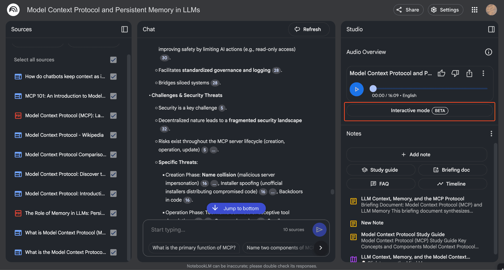 Key Features of NotebookLM