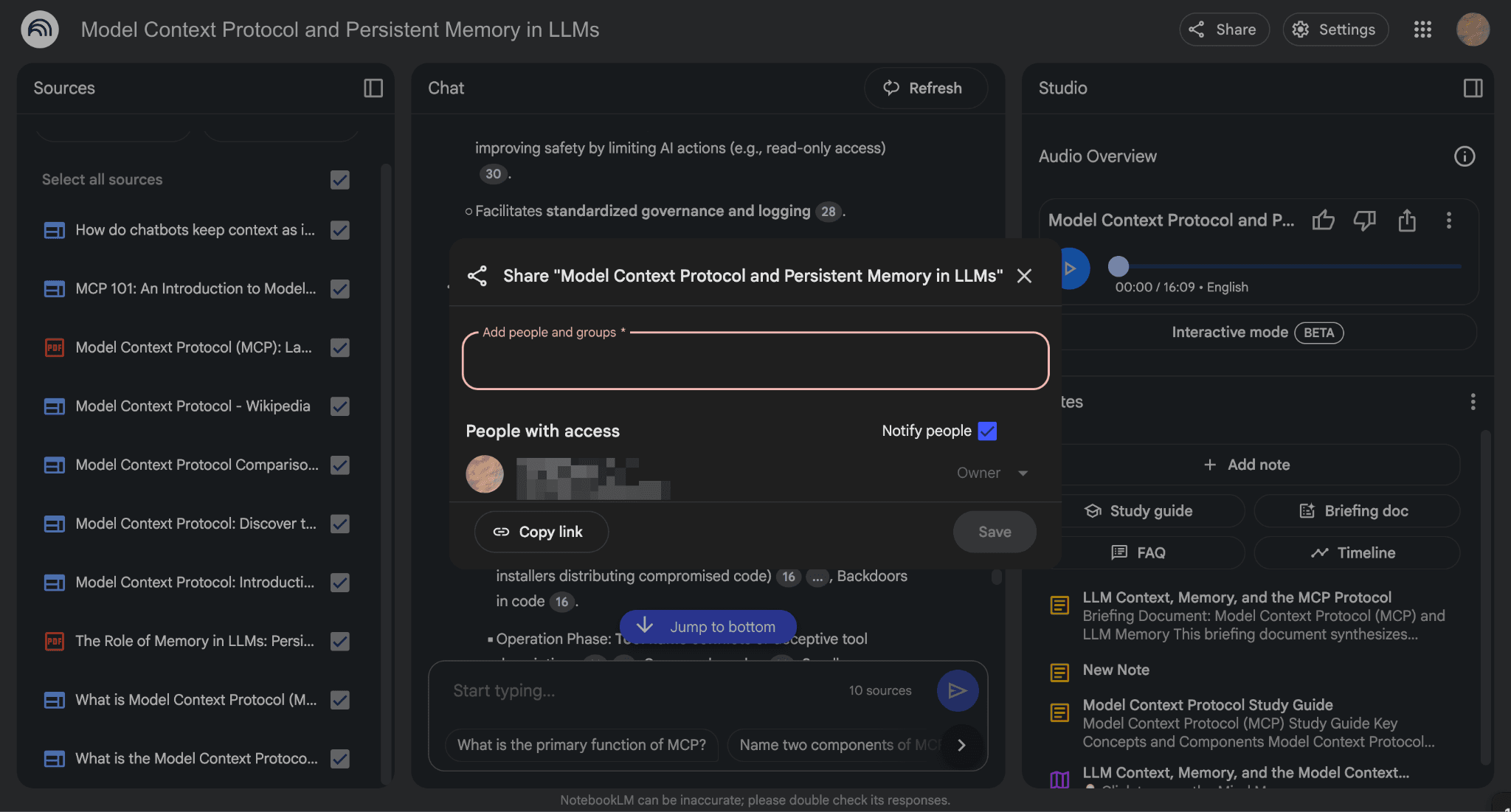 Key Features of NotebookLM