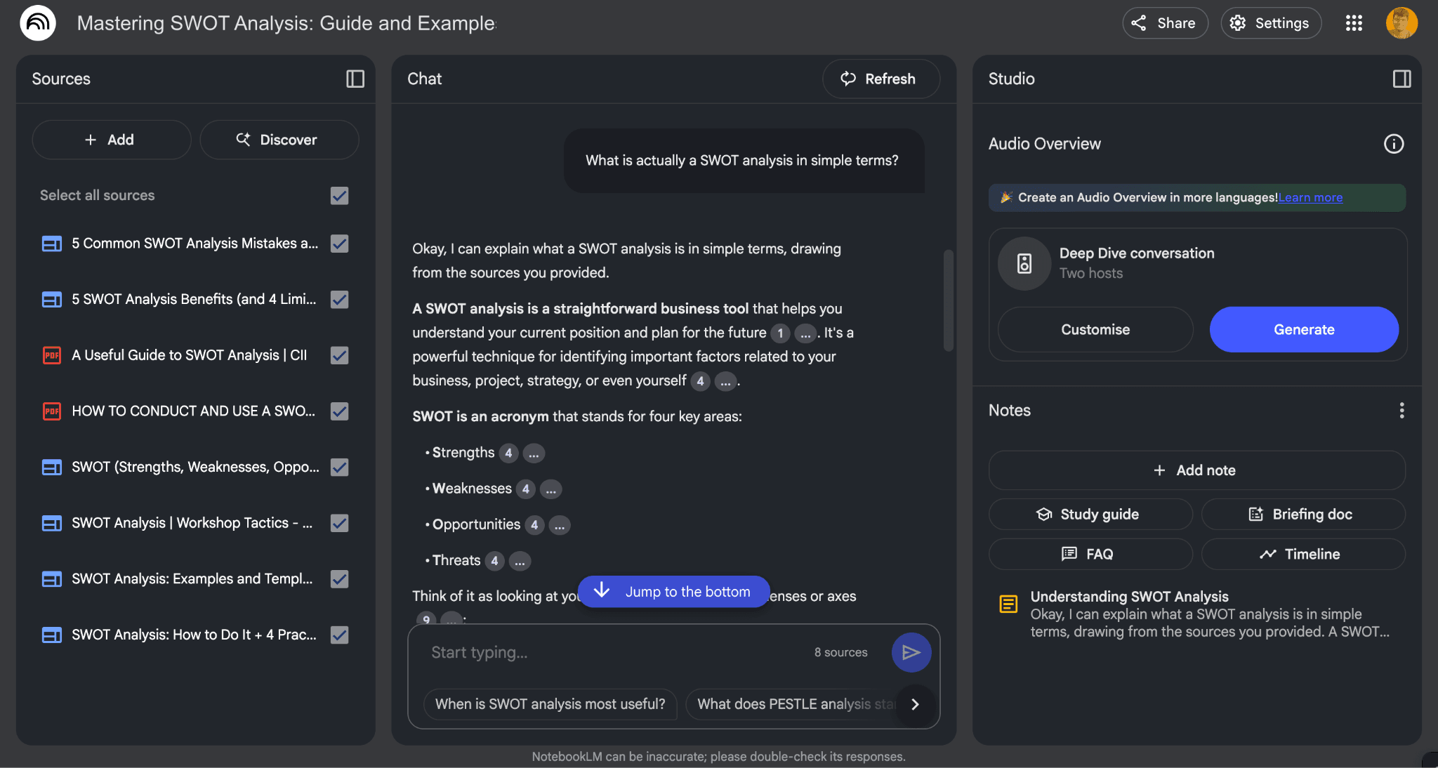 How a casual user can use NotebookLM